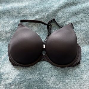 Victorias Secret Pink Everywhere Pushup Black Bra